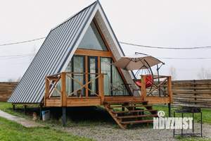 Дом 45м², 2-этажный, посуточно,