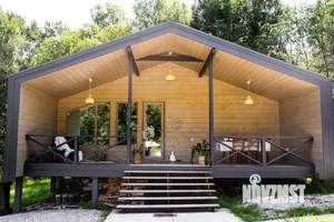 Дом 75м², 1-этажный, посуточно,