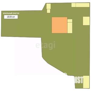 Дом 87м², 1-этажный, участок 18 сот.