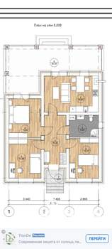 Коттедж 80м², 2-этажный, участок 7 сот.