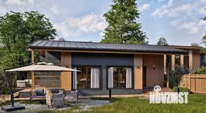 Дом 110м², 1-этажный, участок 5 сот.