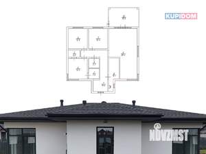 Дом 130м², 1-этажный, участок 10 сот.