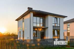 Коттедж 154м², 2-этажный, участок 8 сот.  