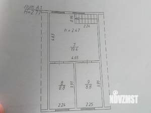 Дом 105м², 2-этажный, участок 10 сот.  