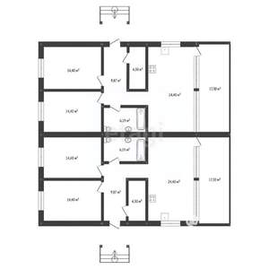Таунхаус 90м², 1-этажный, участок 4 сот.  