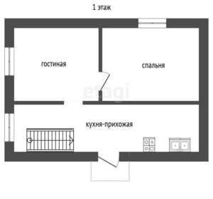 Дача 70м², 2-этажный, участок 6 сот.  