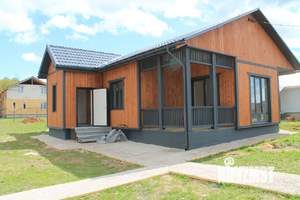 Дом 110м², 1-этажный, участок 9 сот.  