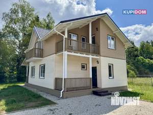 Дача 180м², 2-этажный, участок 8 сот.  