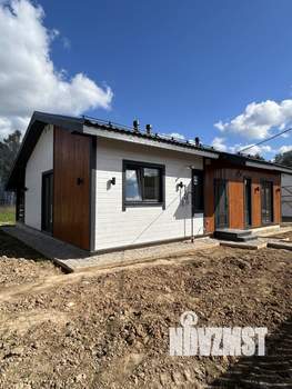 Дом 101м², 1-этажный, участок 10 сот.  