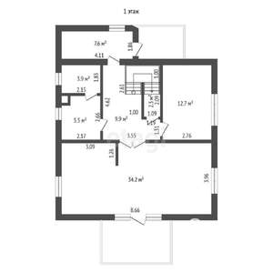 Дача 170м², 2-этажный, участок 20 сот.  