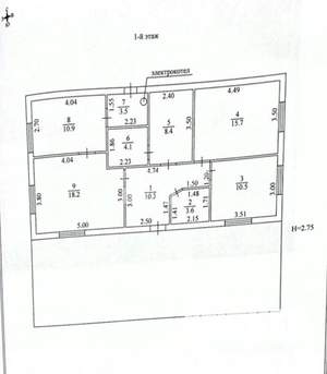 Дом 155м², 2-этажный, участок 7 сот.  
