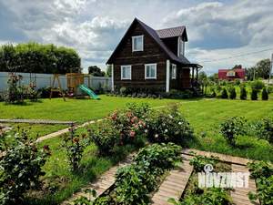 Дом 74м², 2-этажный, участок 10 сот.  
