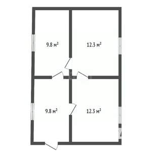 Дом 140м², 2-этажный, участок 7 сот.  