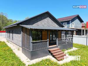 Дом 110м², 1-этажный, участок 8 сот.  