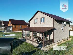 Дом 160м², 2-этажный, участок 10 сот.  