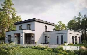 Коттедж 253м², 2-этажный, участок 10 сот.  