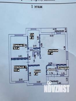 Дом 120м², 2-этажный, участок 9 сот.  