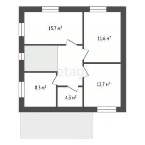 Дом 155м², 2-этажный, участок 19 сот.  