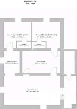 Коттедж 170м², 2-этажный, участок 7 сот.  
