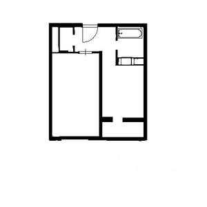 1-к квартира, на длительный срок, 40м2, 19/26 этаж