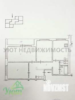 3-к квартира, на длительный срок, 75м2, 3/14 этаж