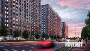 1-к квартира, строящийся дом, 43м2, 13/18 этаж