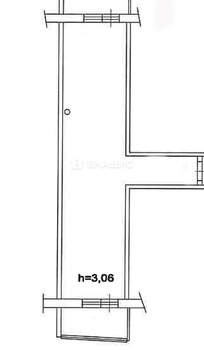 1-к квартира, вторичка, 64м2, 4/18 этаж