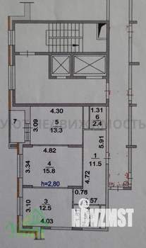 2-к квартира, вторичка, 59м2, 10/10 этаж