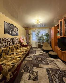 2-к квартира, вторичка, 59м2, 1/2 этаж