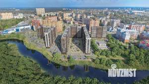 1-к квартира, строящийся дом, 38м2, 16/18 этаж