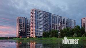 1-к квартира, строящийся дом, 44м2, 5/18 этаж