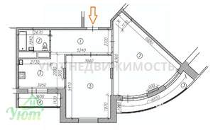 2-к квартира, вторичка, 72м2, 15/15 этаж