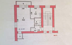 1-к квартира, вторичка, 32м2, 5/5 этаж