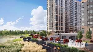 2-к квартира, строящийся дом, 70м2, 9/18 этаж