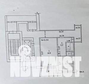 1-к квартира, вторичка, 35м2, 4/14 этаж
