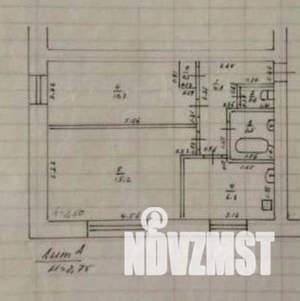 2-к квартира, вторичка, 41м2, 2/2 этаж