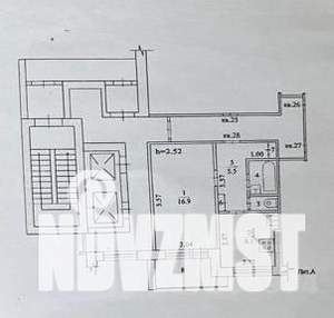 1-к квартира, вторичка, 35м2, 4/14 этаж