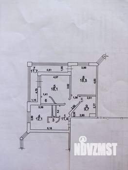 2-к квартира, вторичка, 74м2, 10/10 этаж