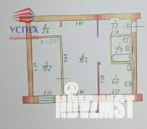 2-к квартира, вторичка, 43м2, 3/5 этаж