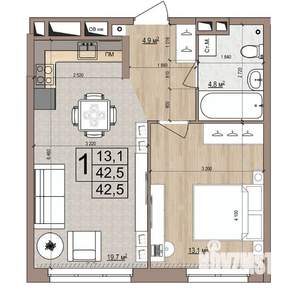 Фото квартиры на продажу (1)