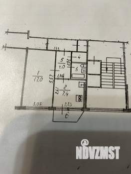 1-к квартира, вторичка, 33м2, 5/9 этаж
