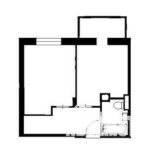 1-к квартира, вторичка, 31м2, 3/5 этаж